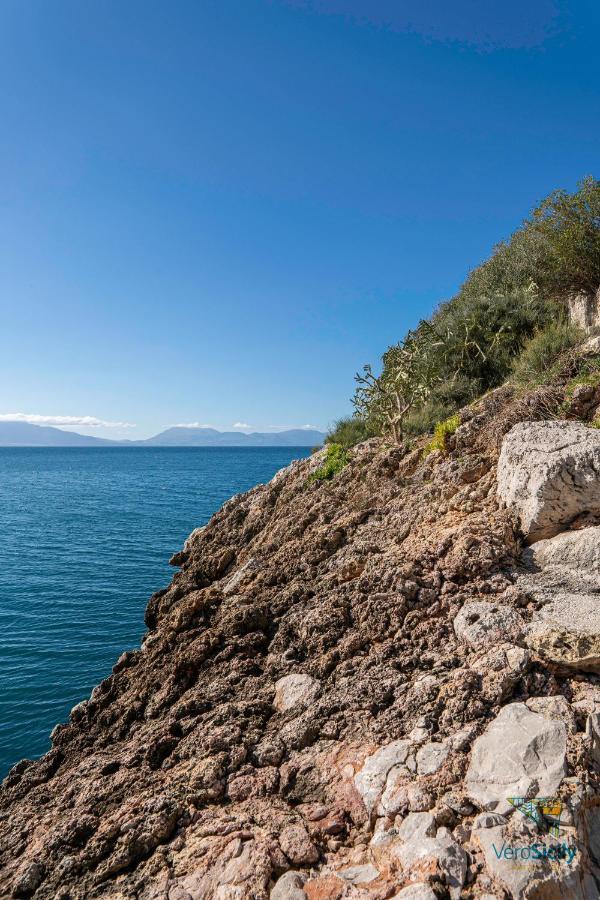 Villa Giacona Venuti Terrasini Bagian luar foto